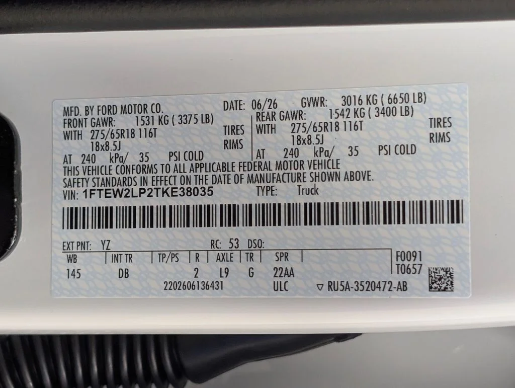 New 2026 Oxford White Ford STX® image 24