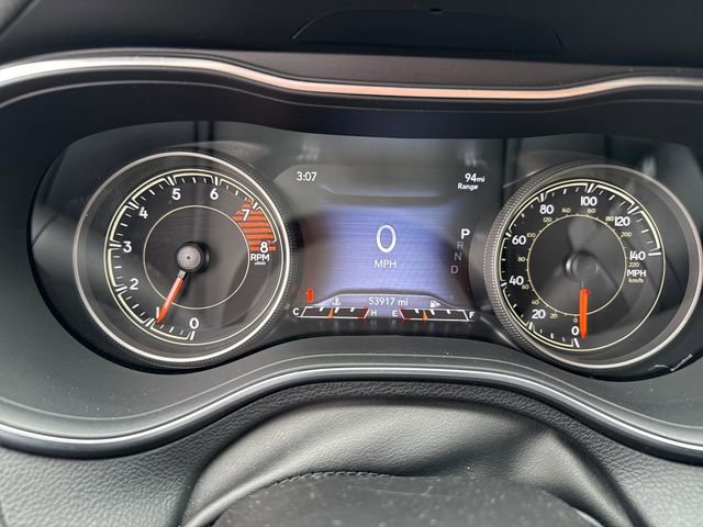 Used 2022 Bright White Clearcoat Jeep Trailhawk image 23