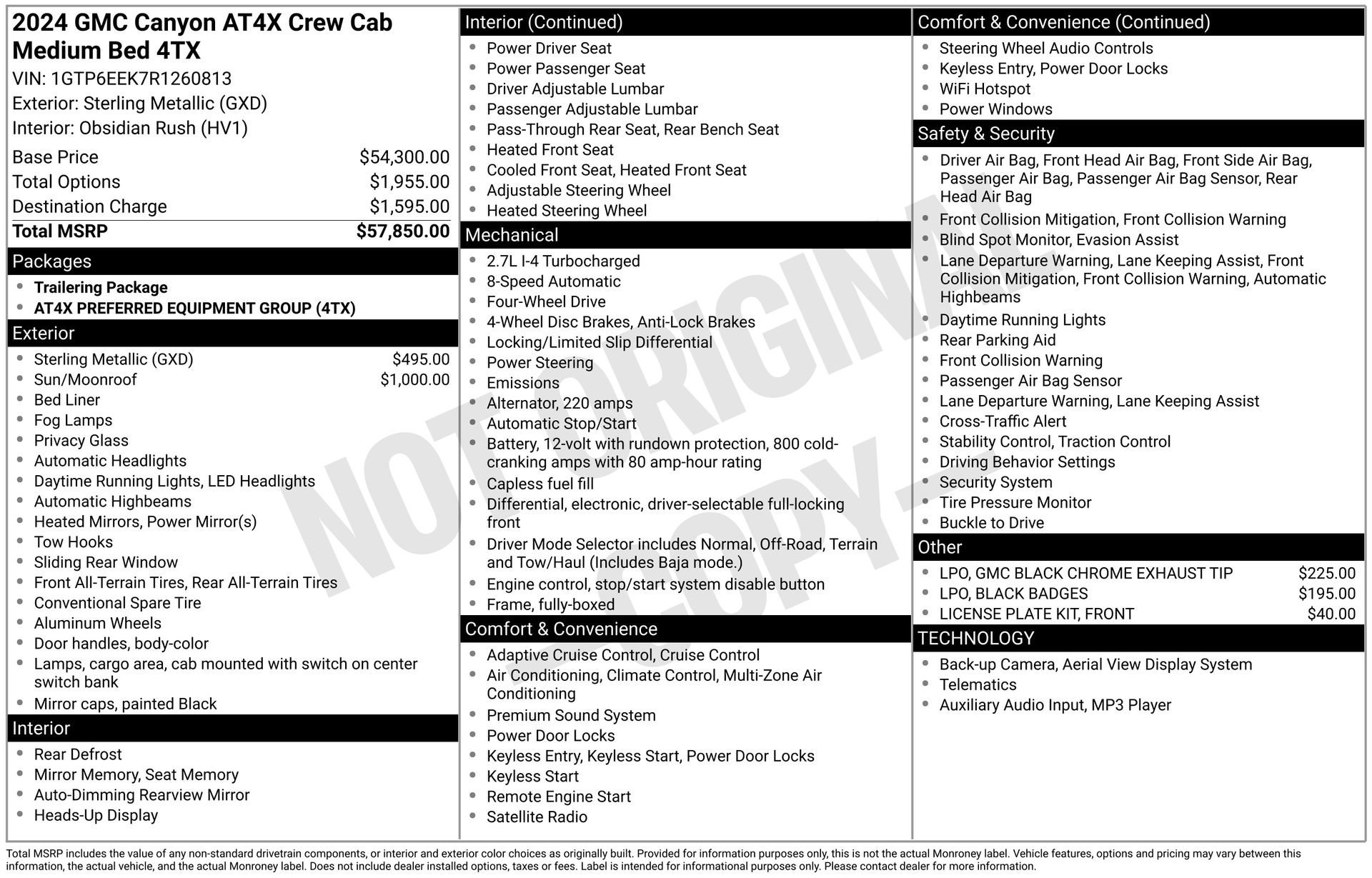 2024 GMC Canyon 4WD AT4X Crew Cab Short Box's photo