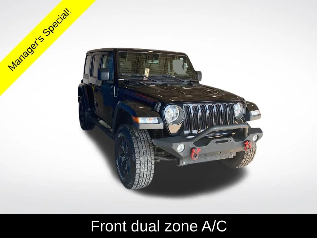 Used 2018 Black Jeep Unlimited Rubicon image 16