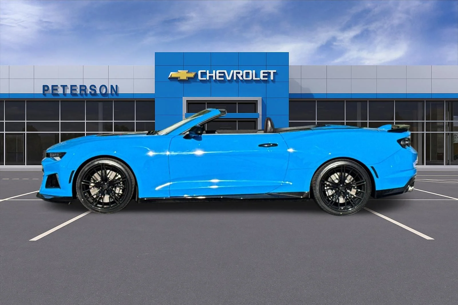 Certified Used 2023 Blue Chevrolet ZL1 image 7