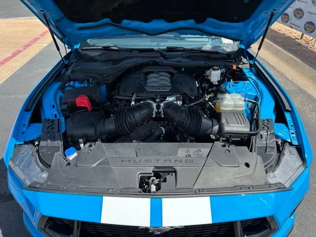 Used 2024 Grabber Blue Metallic Ford GT image 15