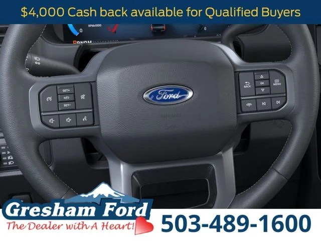 New 2026 Carbonized Gray Metallic Ford Lariat image 13
