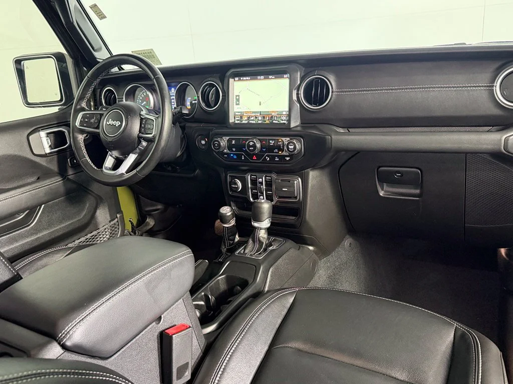 Used 2022 Green Jeep Unlimited Sahara 4xe image 17