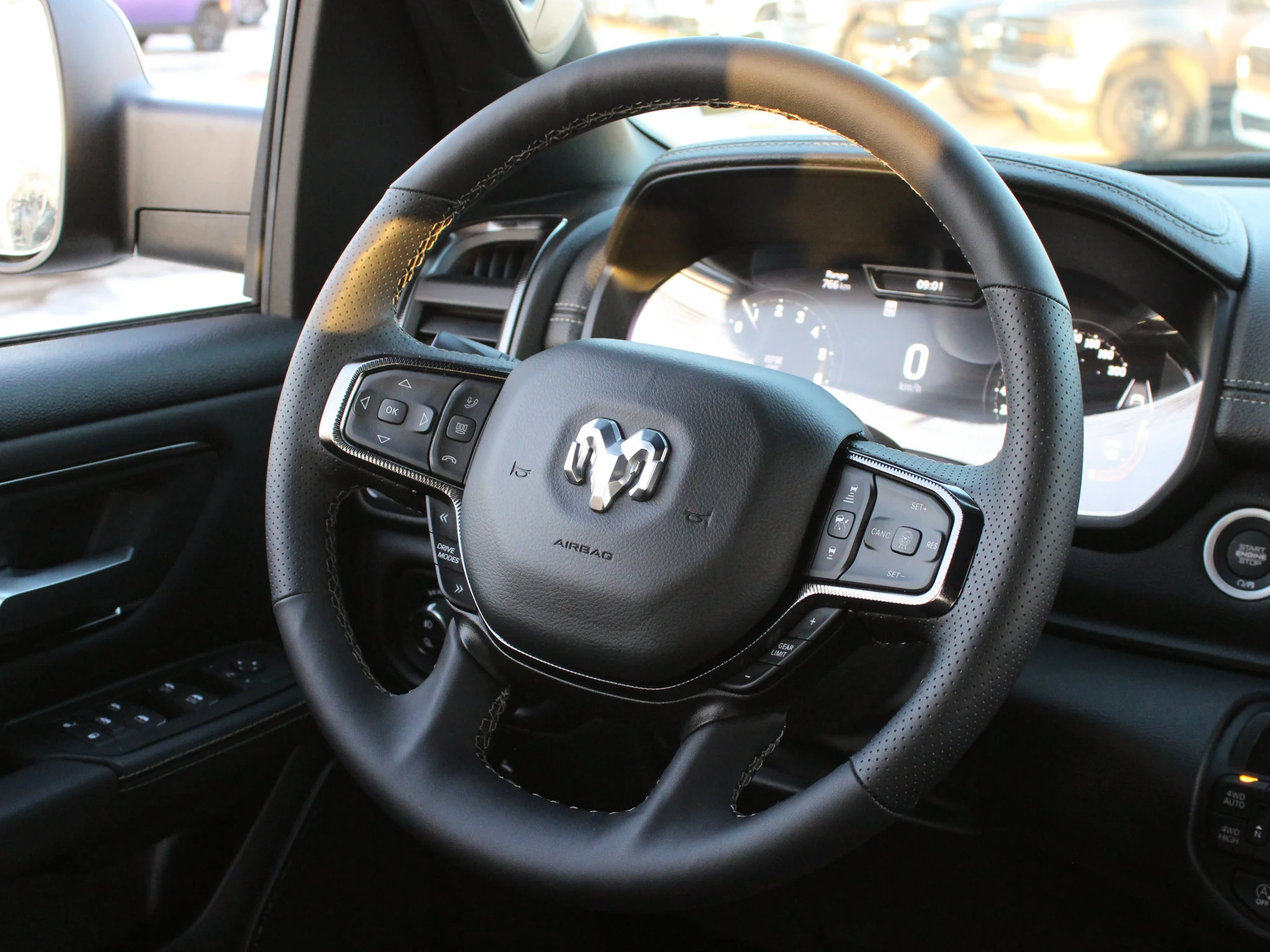 Certified Used 2025 Black RAM Sport * No Accidents | Heated Seats | 360 View Camera | Navigation | One Owner | Twin-Turbo | Alpine image 6