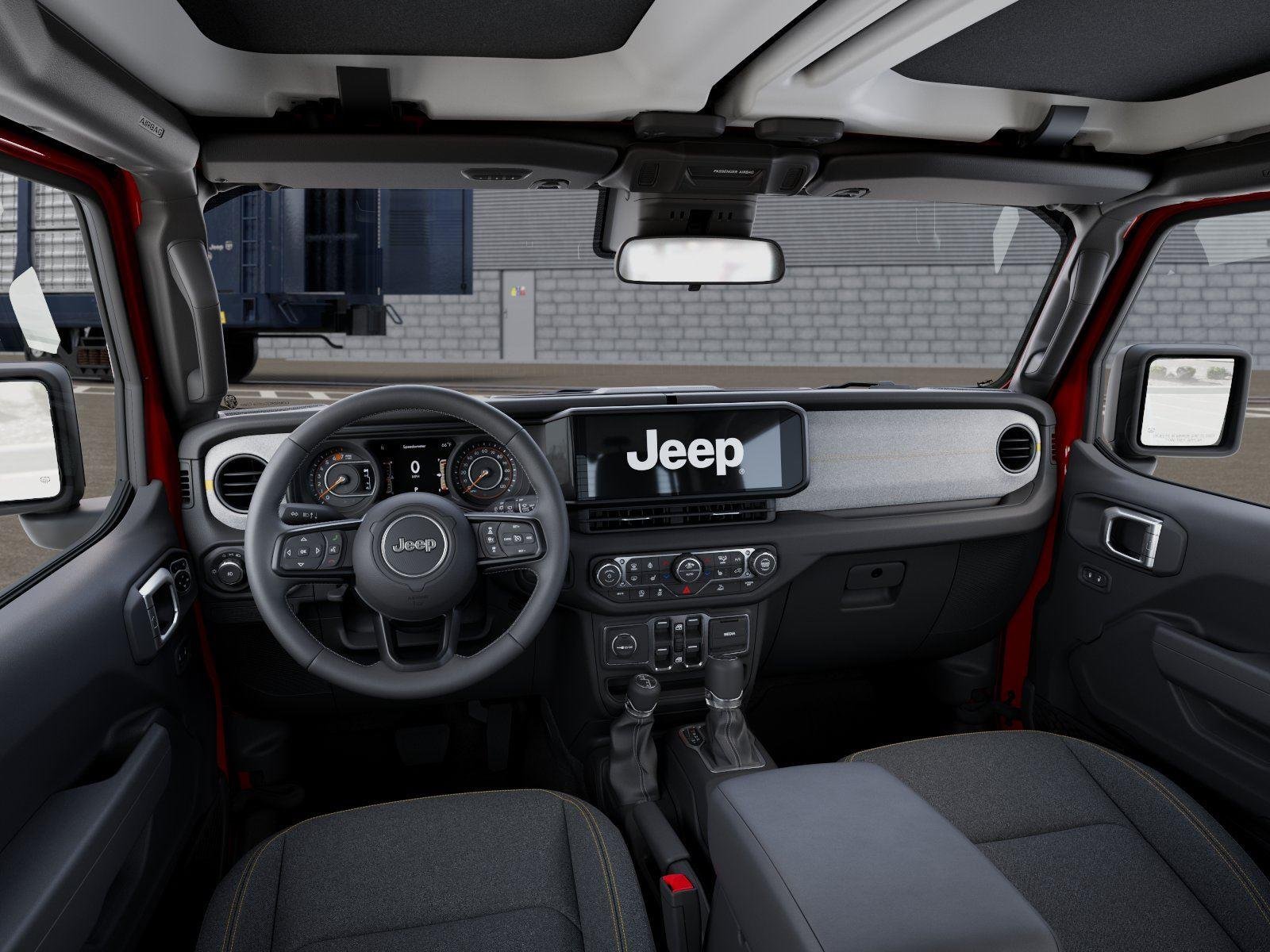 New 2026 Firecracker Red Clear-Coat Exterior Paint Jeep Sport S image 14