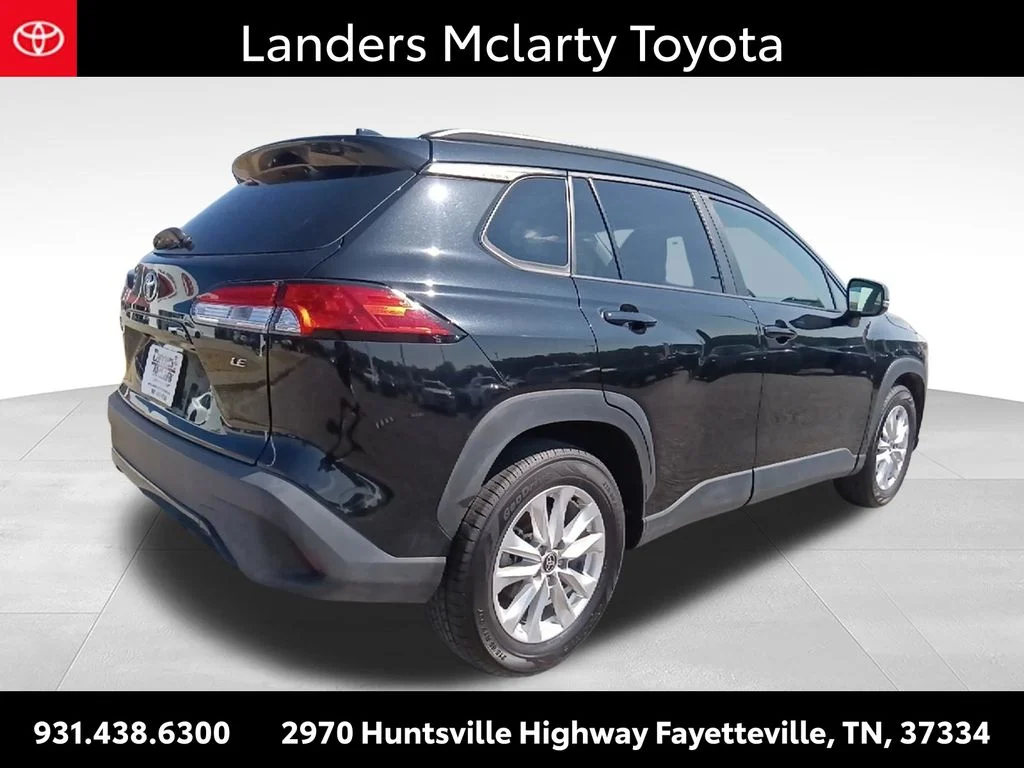 Used 2023 Black Toyota LE image 3