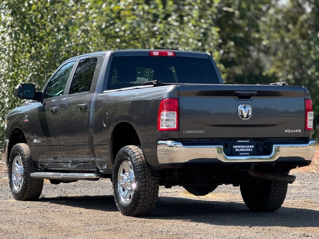 Used 2021 Granite Crystal Metallic Clearcoat Ram Big Horn image 5
