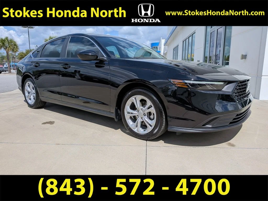 Used 2025 Black Honda LX image 2
