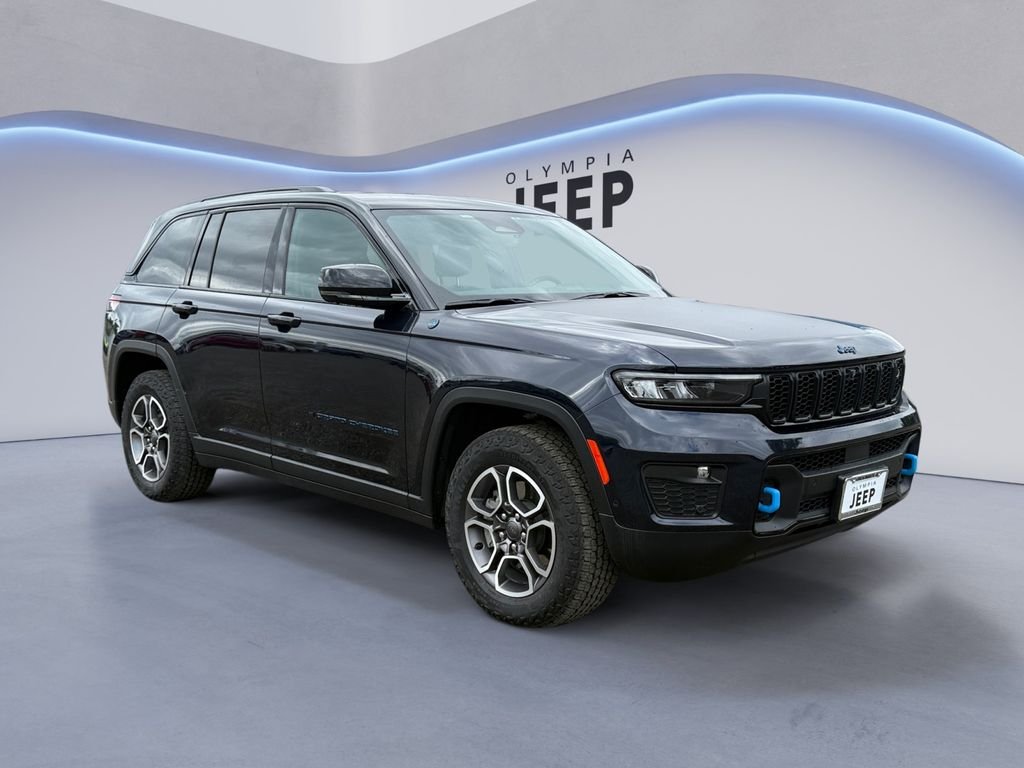 Used 2022 Black Jeep Trailhawk 4xe image 8