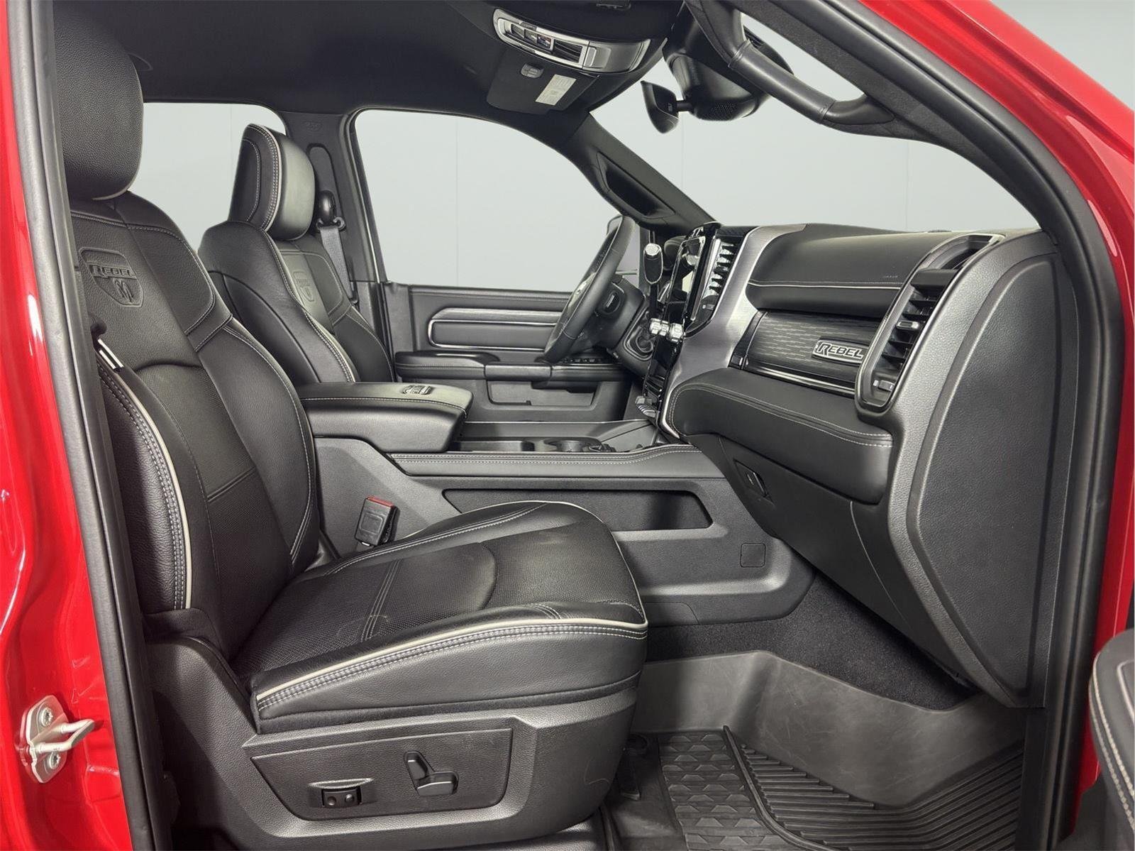 Used 2024 Flame Red Clearcoat Ram Rebel image 22