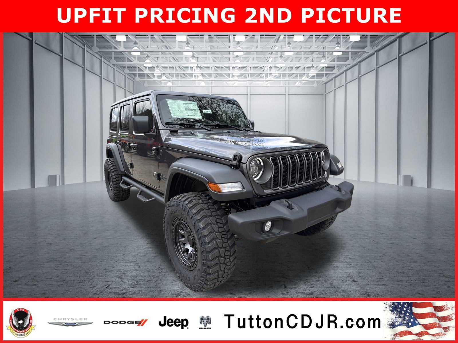 New 2026 Granite Crystal Metallic Clearcoat Jeep Sport S image 1