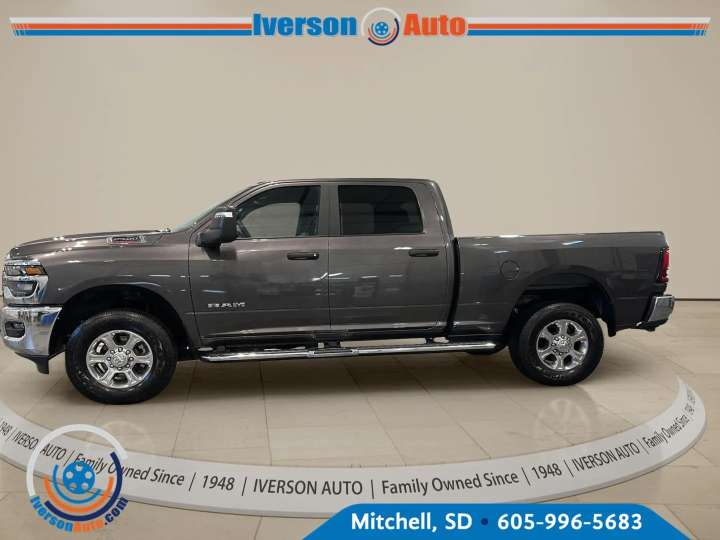 Used 2026 Granite Crystal Metallic Clearcoat Ram Big Horn image 4
