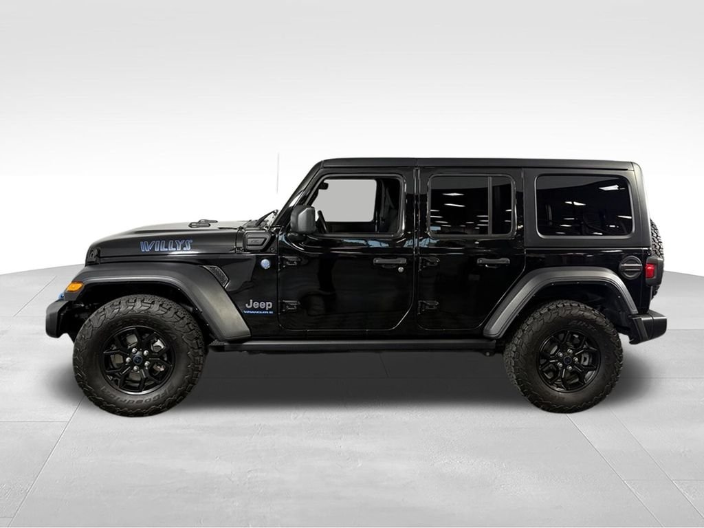 Used 2023 Black Clearcoat Jeep Willys 4xe image 11