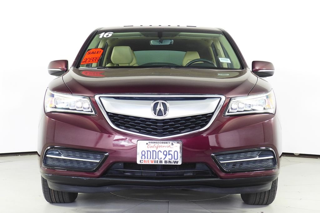 Used 2016 Dark Cherry Pearl Acura 3.5L image 3