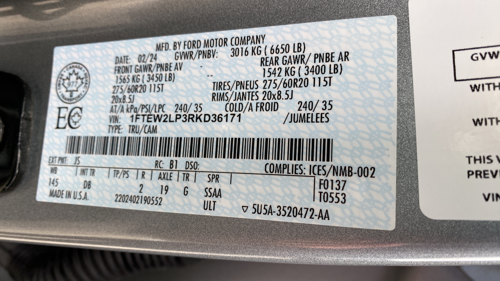 Certified Used 2024 Iconic Silver Metallic Ford STX image 27