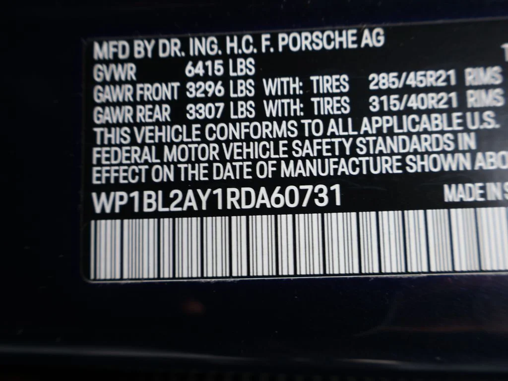 Certified Used 2024 Algarve Blue Metallic Porsche S image 40