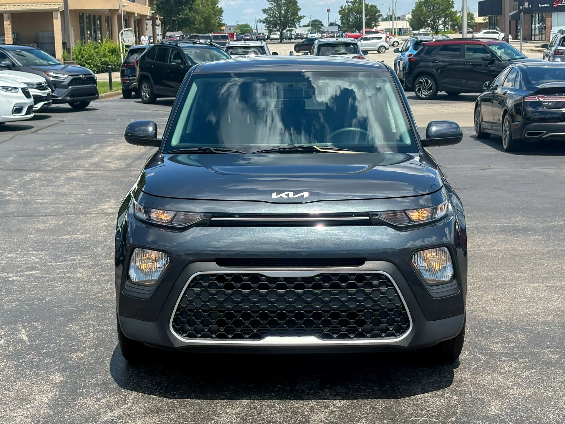 Used 2022 Gray Kia LX image 4