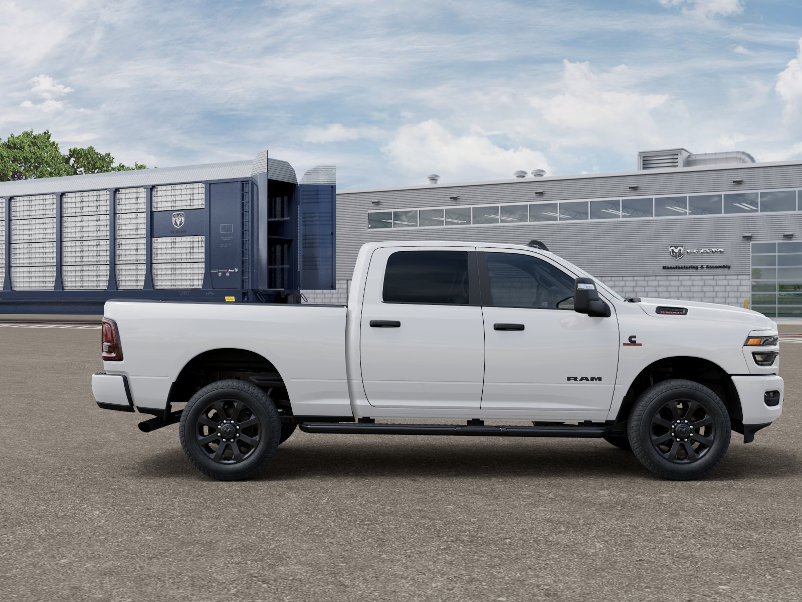 New 2026 Bright White Clear-Coat Exterior Paint RAM Lone Star image 12