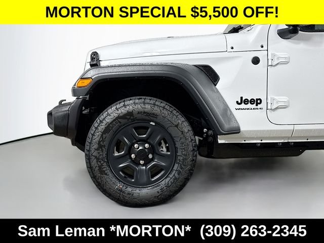 New 2026 Bright White Clear-Coat Exterior Paint Jeep Sport image 27