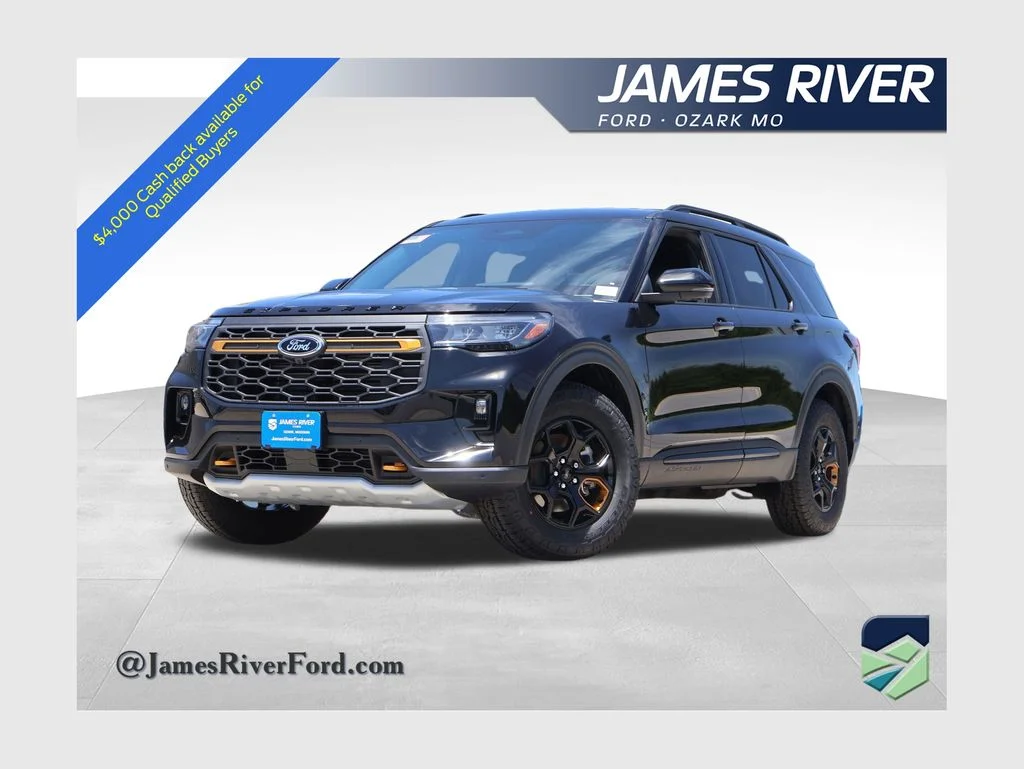 New 2026 Agate Black Metallic Ford Tremor® image 1