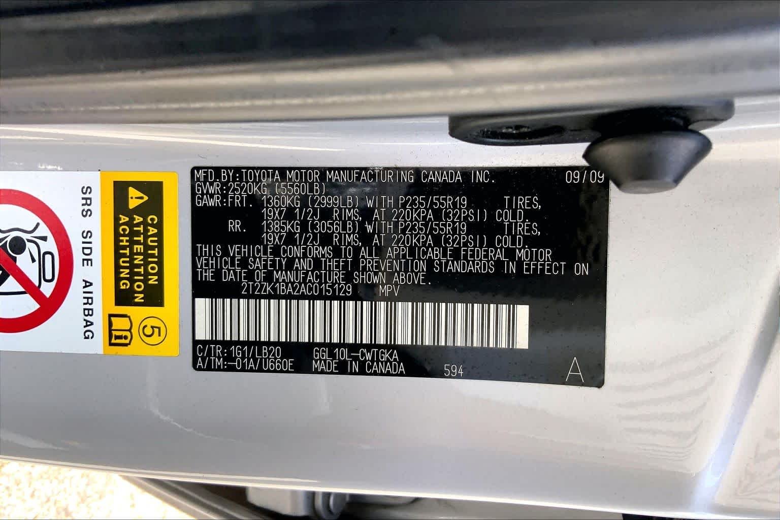 Used 2010 Tungsten Pearl Lexus  image 34
