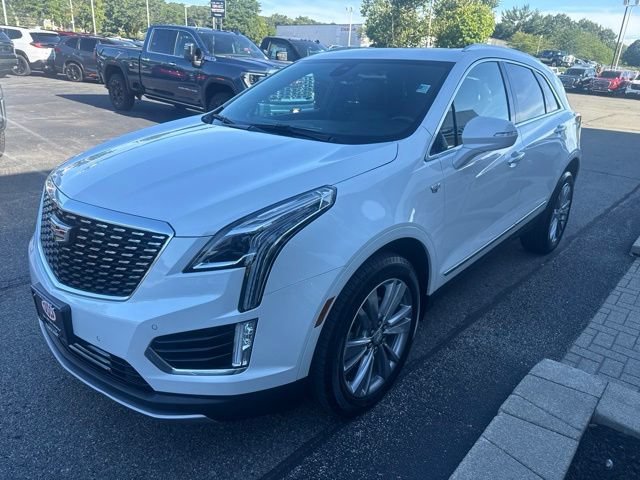 Used 2023 CRYSTAL WHITE TRICOAT Cadillac AWD Premium Luxury image 3