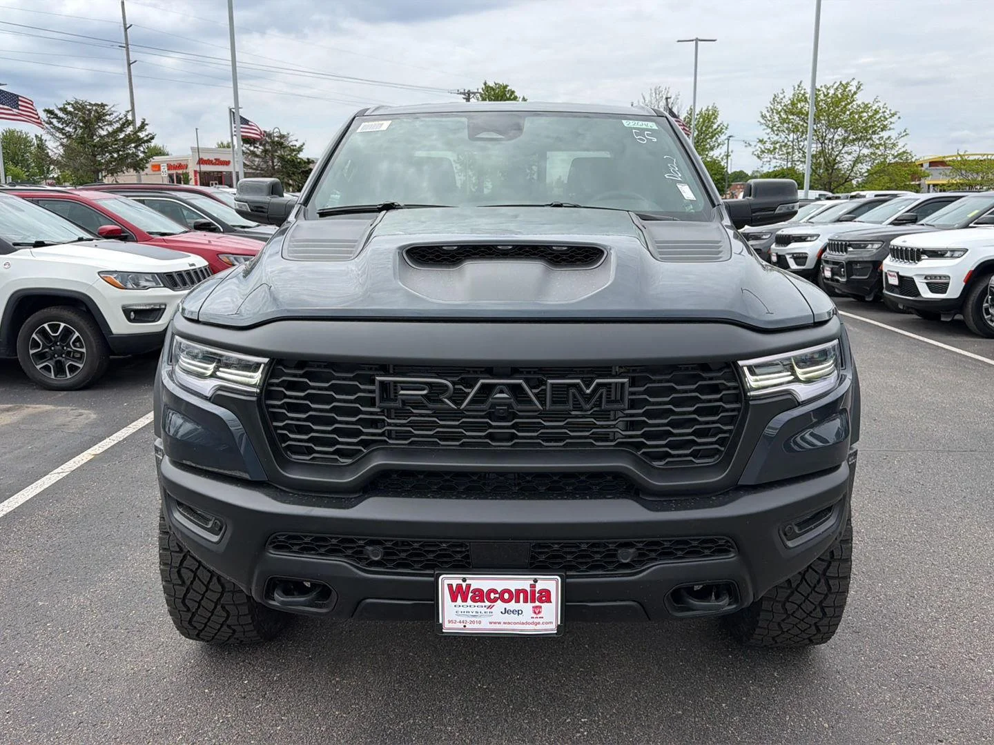 New 2026 Forged Blue Metallic Exterior Paint RAM RHO image 3