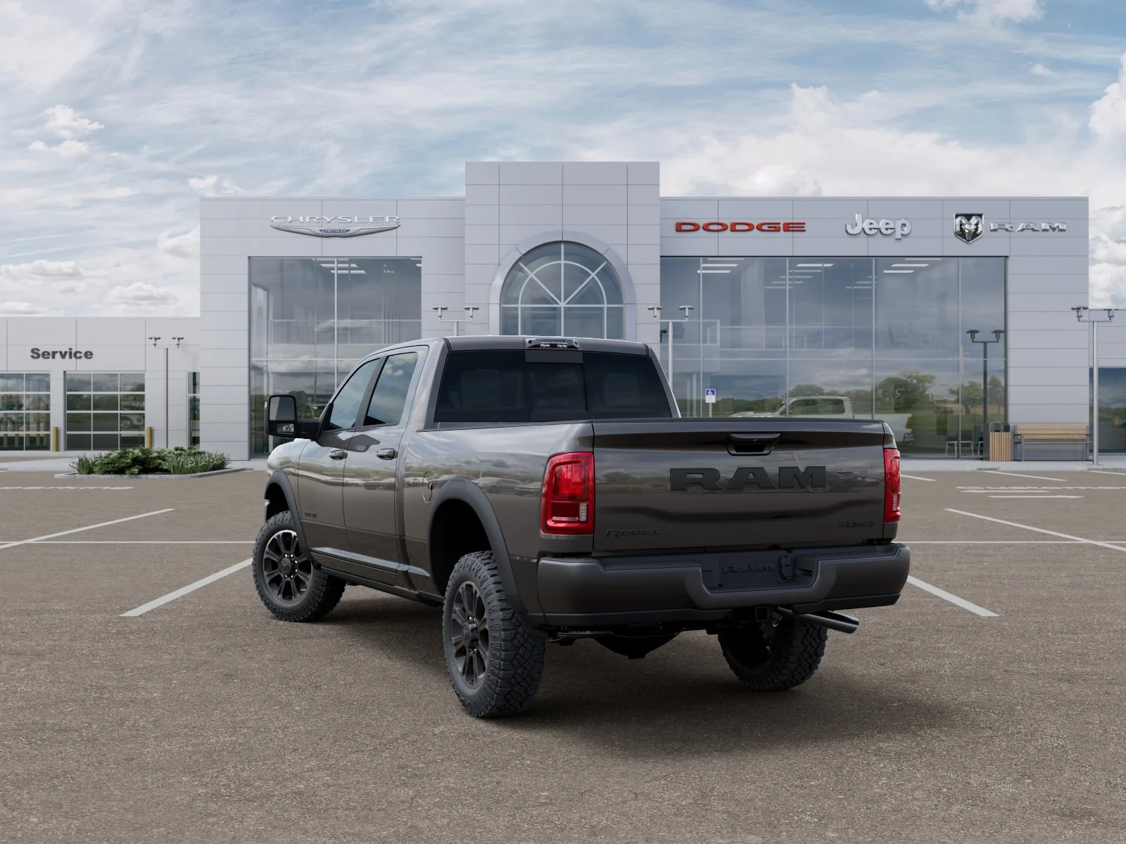 New 2026 Granite Crystal Metallic Clear-Coat Exterior Paint RAM Rebel image 30