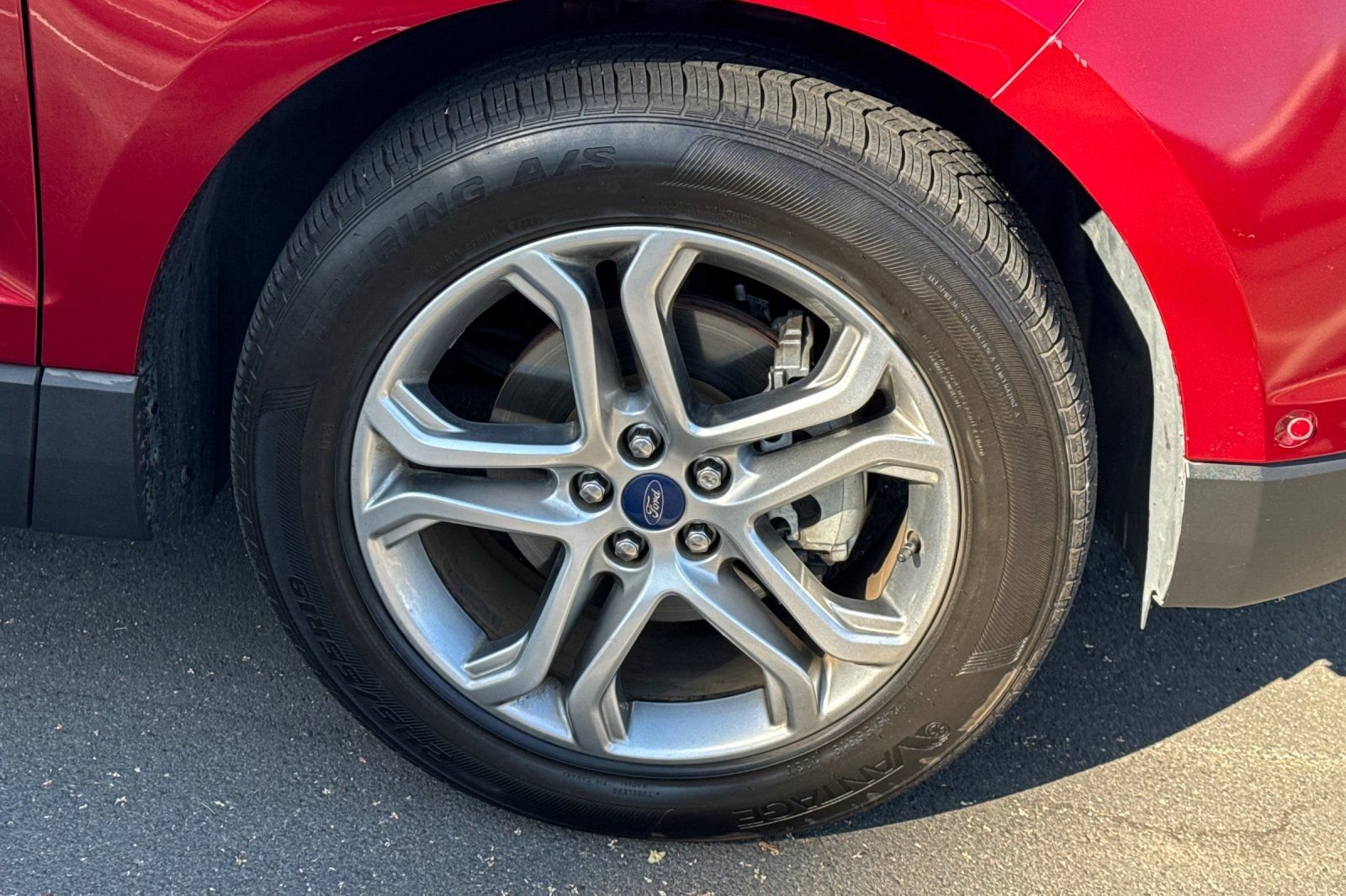Used 2017 Red Ford Titanium image 6