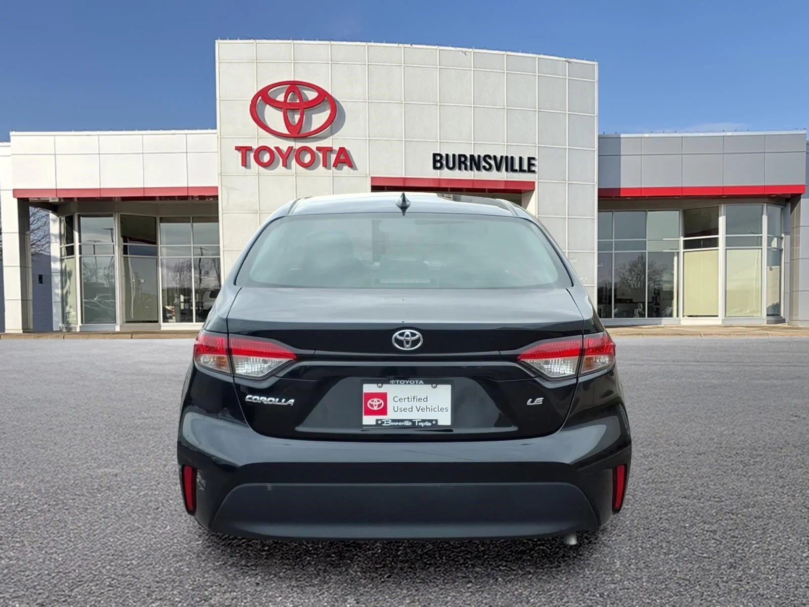 Certified Used 2025 Black Toyota LE image 5