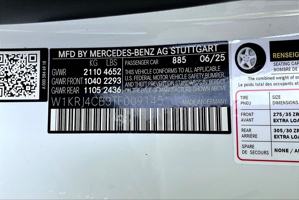 New 2026 MANUFAKTUR Moonlight White Metallic Mercedes-Benz Base image 13