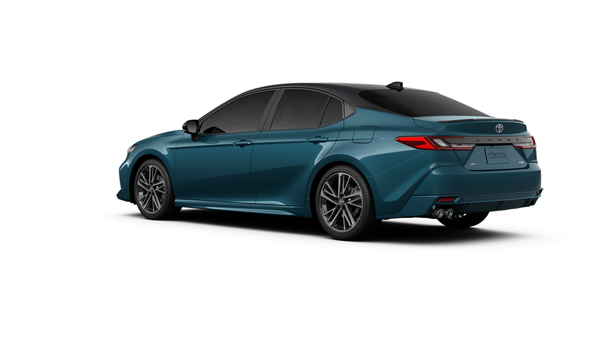 New 2026 Ocean Gem with Midnight Black Metallic roof Toyota XSE image 43