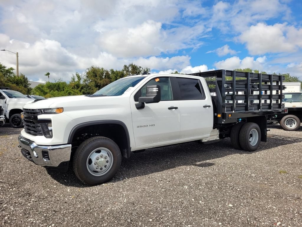 New 2025 Summit White Chevrolet Work Truck image 4