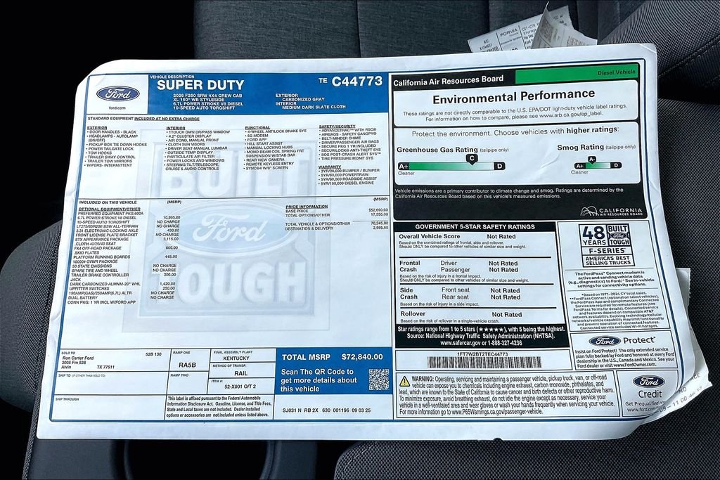 New 2026 Ford Super Duty F-250 XL 4D Crew Cab