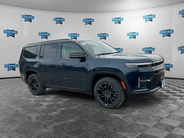 New 2026 Fathom Blue Pearlcoat Jeep Summit Obsidian image 7