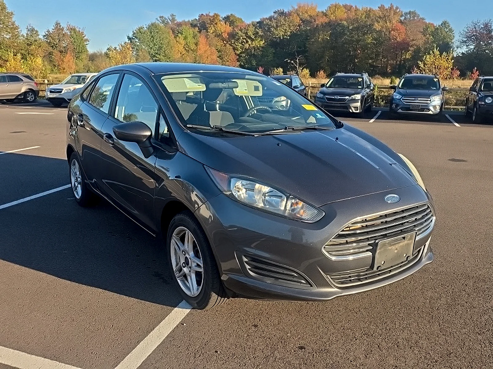 Used 2017 Magnetic Metallic Ford SE image 3