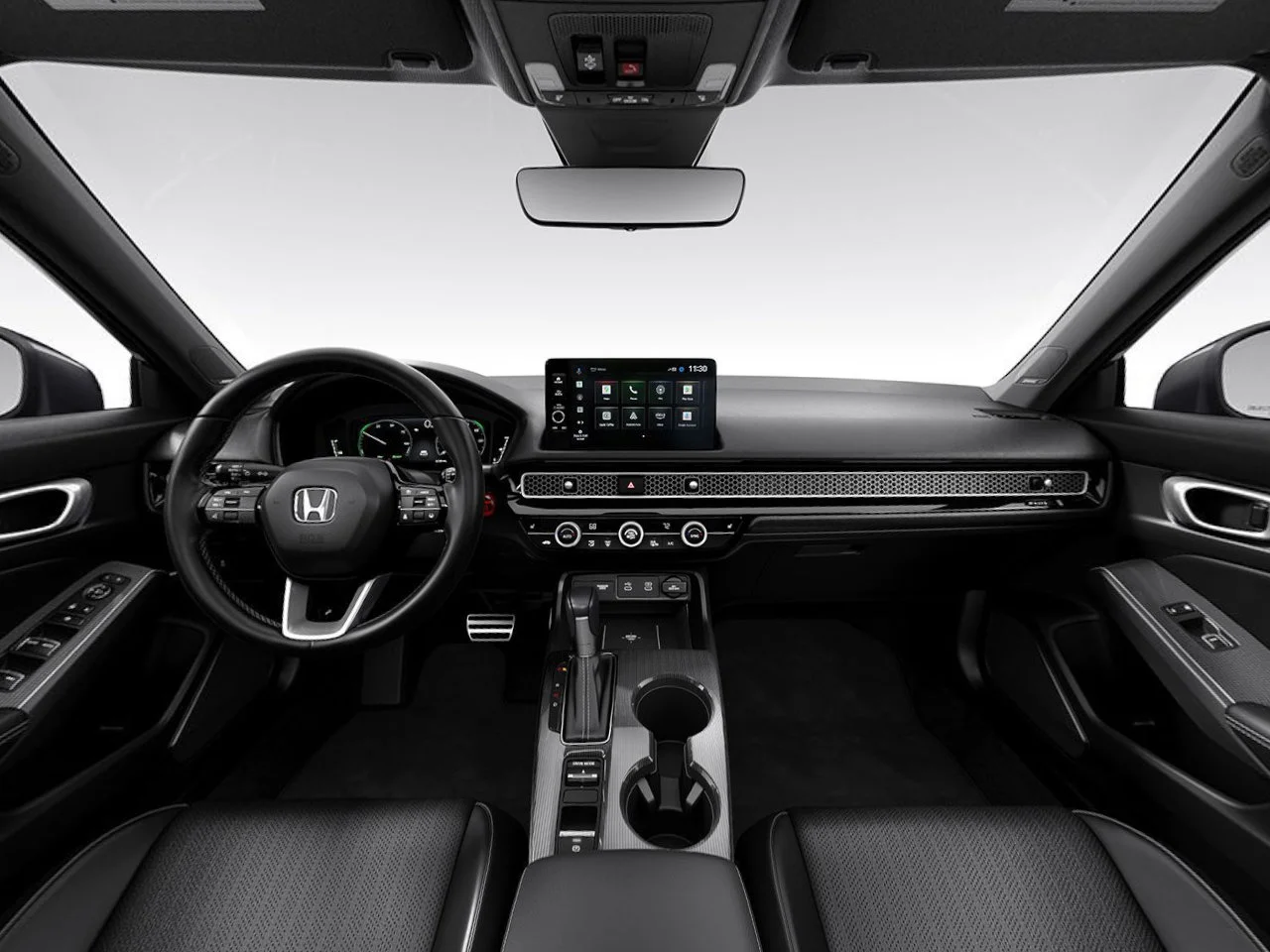 New 2026 Rallye Red Honda 2WD Sport Touring Hybrid image 4