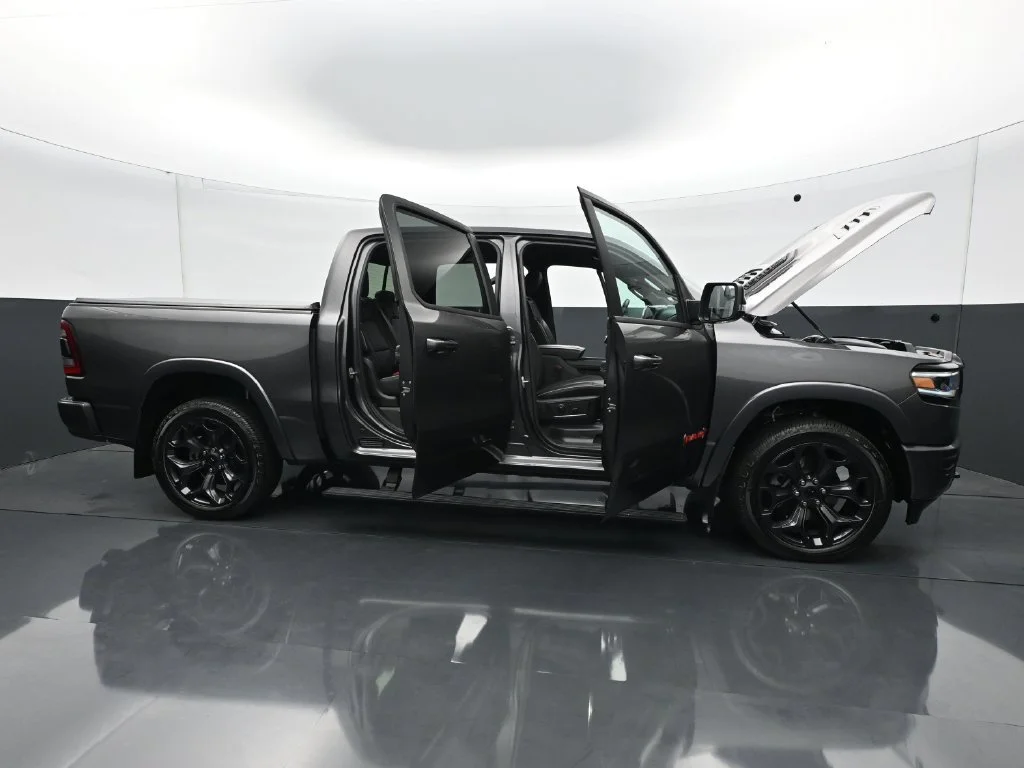Used 2023 Granite Crystal Metallic Clearcoat Ram Limited image 35