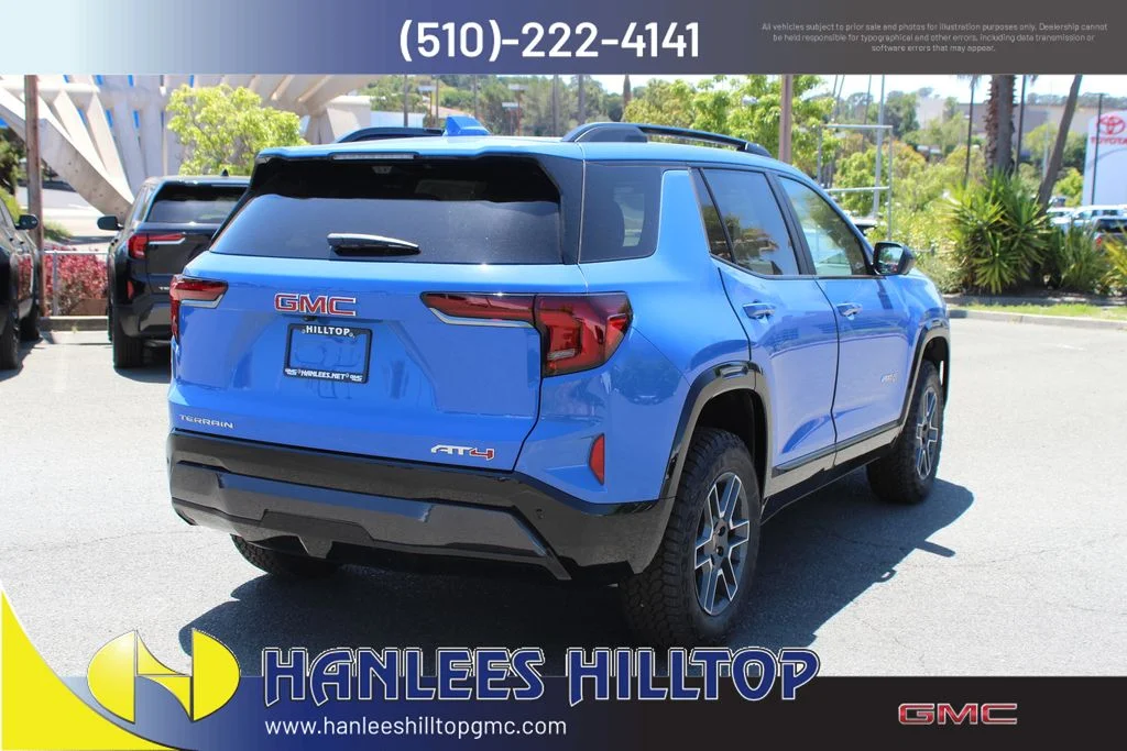 New 2026 Blue GMC AT4 image 7