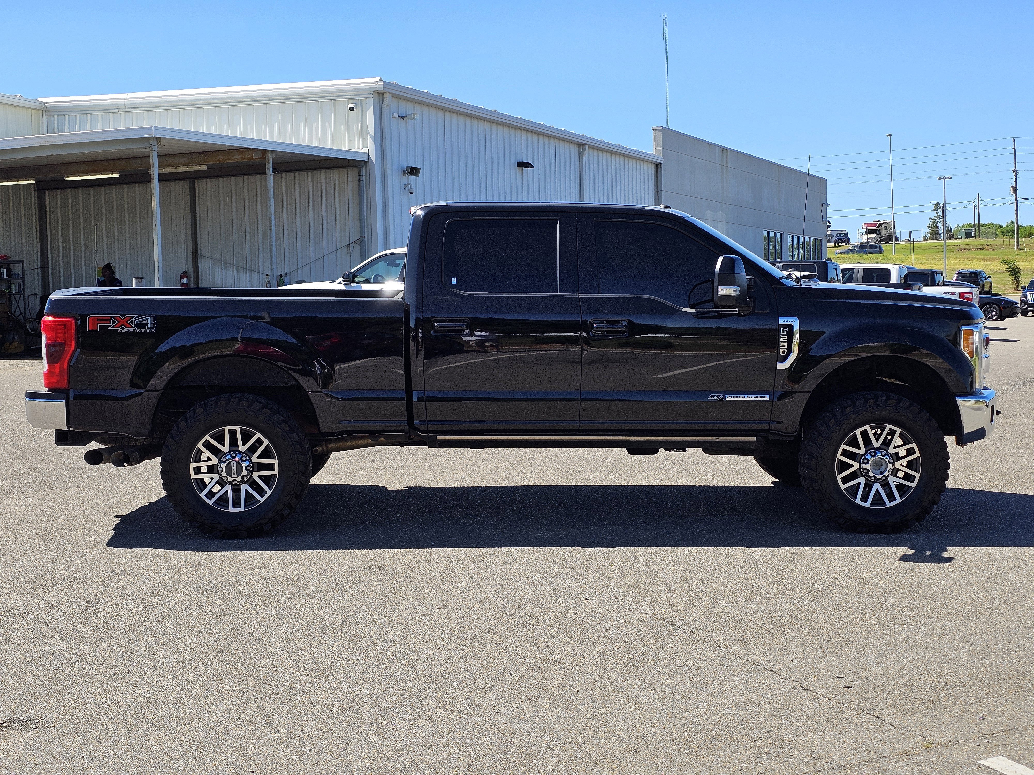Used 2018 Shadow Black Ford LARIAT image 8