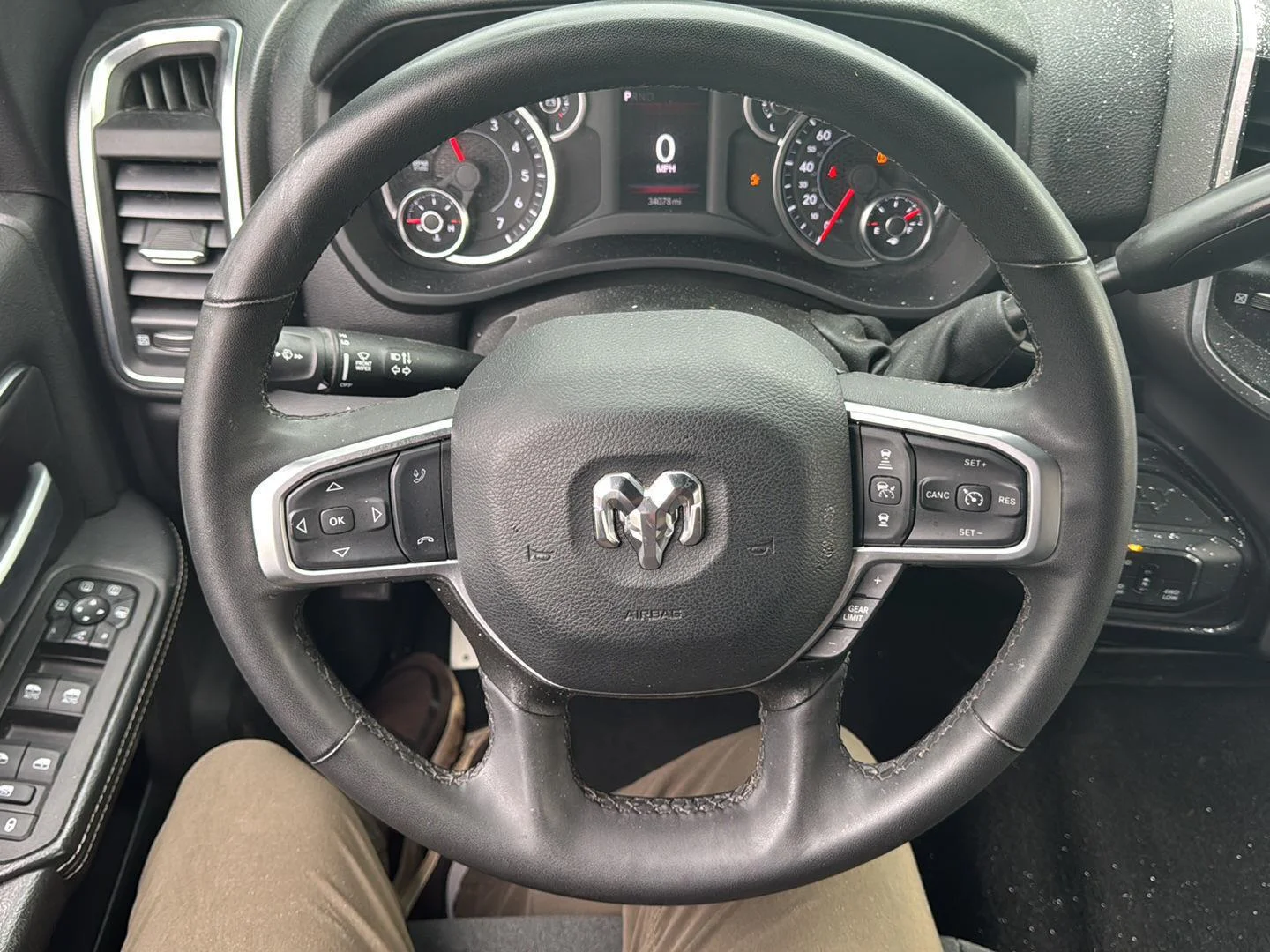 Used 2025 Bright White Clearcoat Ram Big Horn image 14