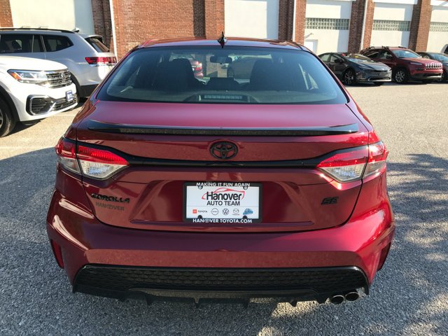 Certified Used 2022 Ruby Flare Pearl Toyota SE Nightshade image 6