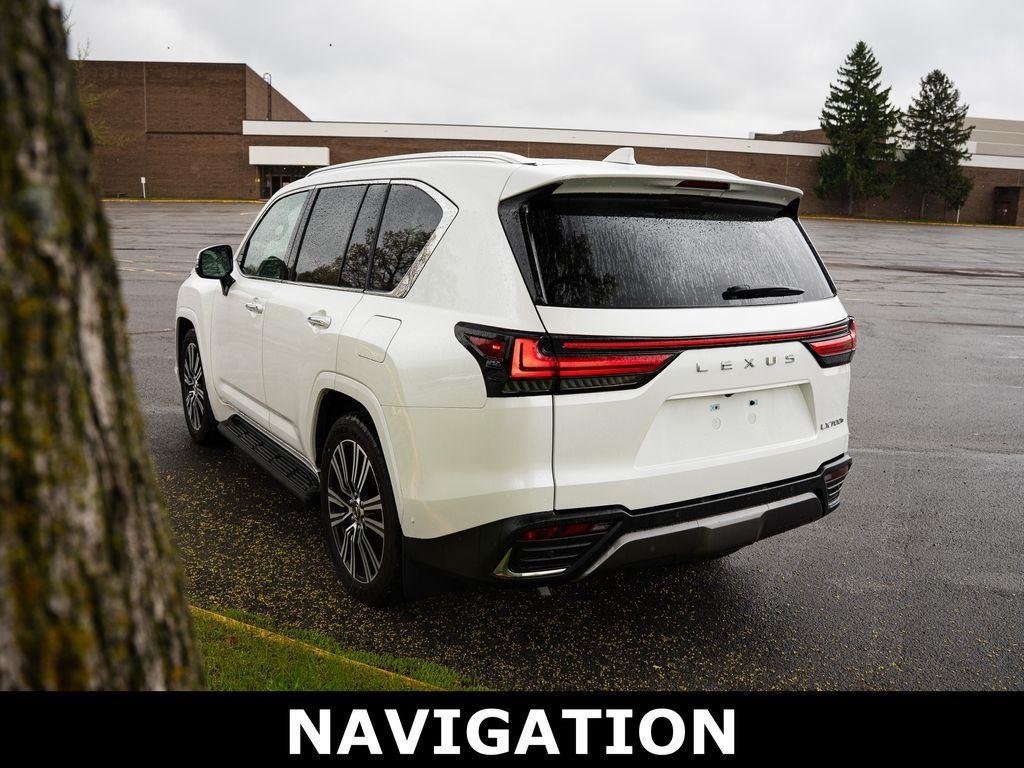Used 2025 Eminent White Pearl Lexus LX 700h Luxury image 7