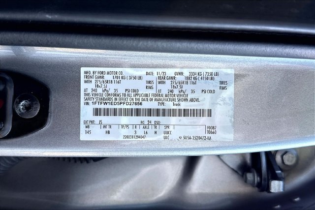 Used 2023 Silver Ford Lariat image 21