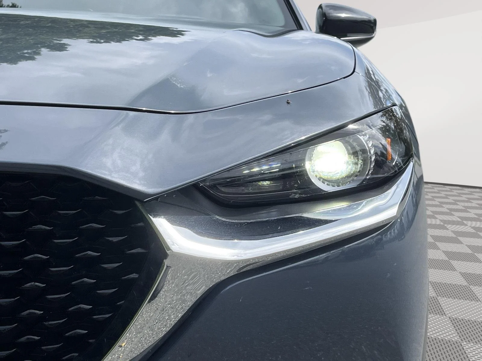 Used 2025 Polymetal Gray Metallic Mazda 2.5 S Carbon Edition image 10