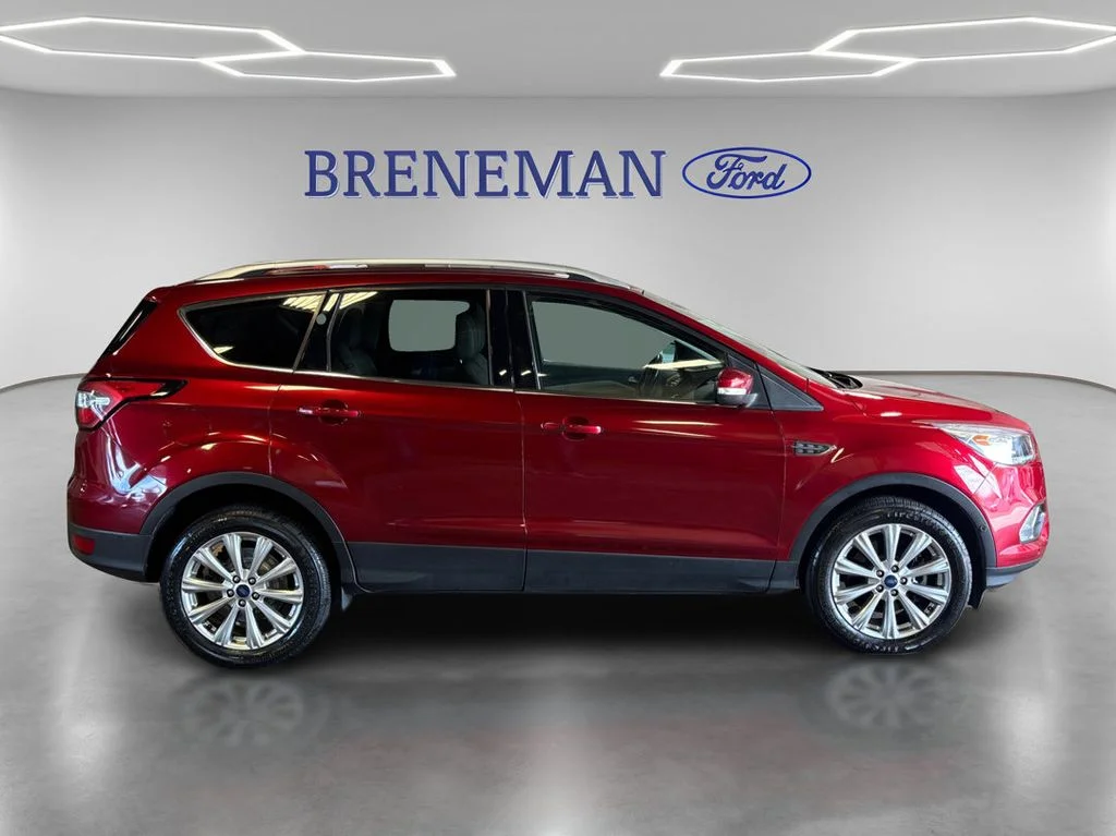 Certified Used 2018 Ruby Red Metallic Ford Titanium image 4