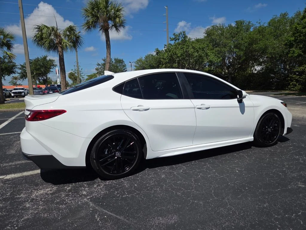 Certified Used 2025 White Toyota SE image 11