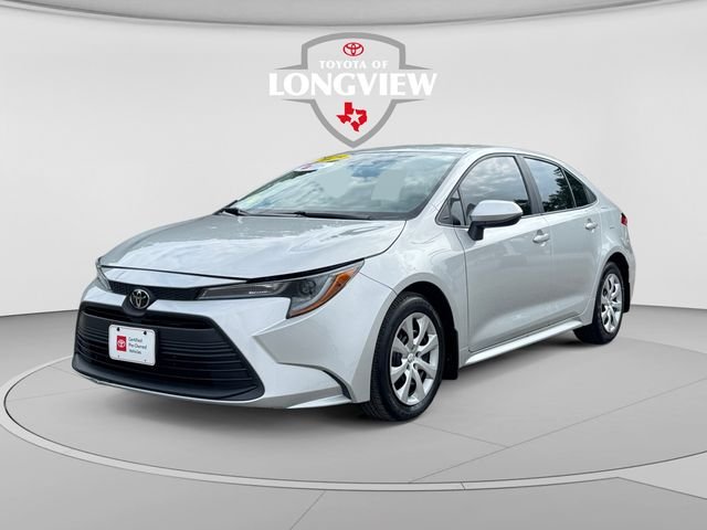 Certified Used 2025 Classic Silver Metallic Toyota LE image 1