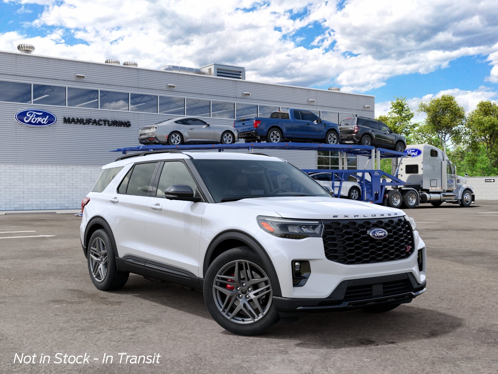 New 2027 Star White Metallic Tri-Coat Ford ST image 4